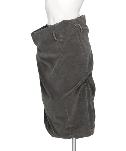 PS26AW-202-2 CORDUROY SKIRT