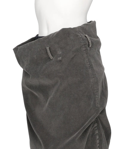 PS26AW-202-2 CORDUROY SKIRT