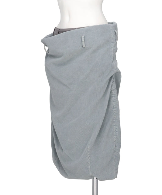 PS26AW-202-2 CORDUROY SKIRT