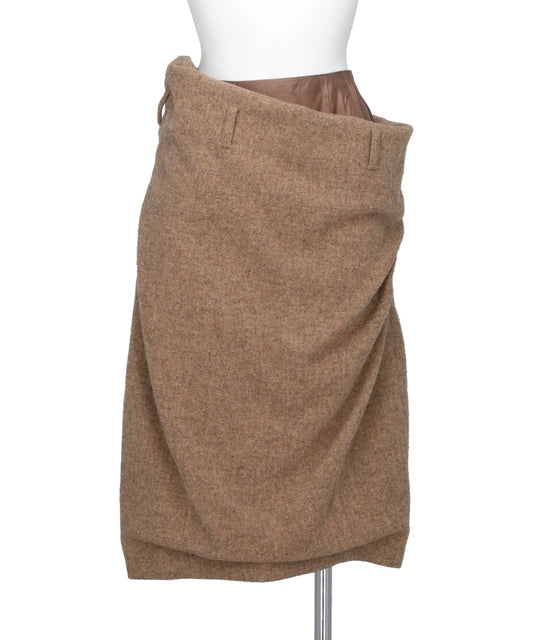 pillings(ピリングス)PS26AW-202 UNBOUND WAIST SKIRT