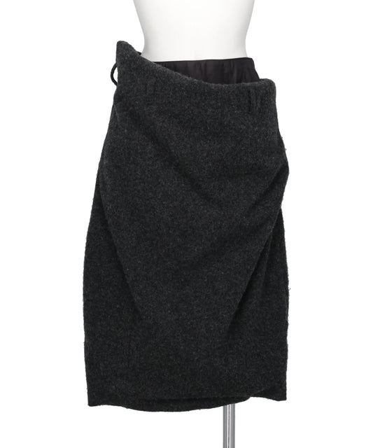 pillings(ピリングス)PS26AW-202 UNBOUND WAIST SKIRT
