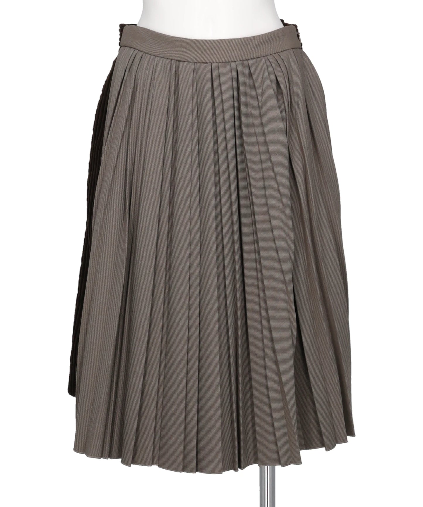 Maison MIHARA YASUHIRO(メゾンミハラヤスヒロ) COMBINED PLEATS×CORDUROY SKIRT
