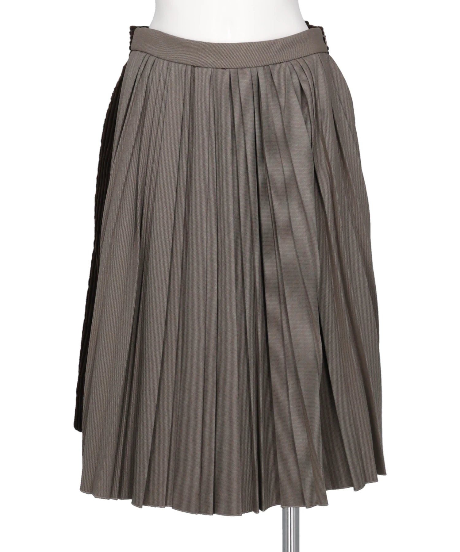 Maison MIHARA YASUHIRO(メゾンミハラヤスヒロ) COMBINED PLEATS×CORDUROY SKIRT