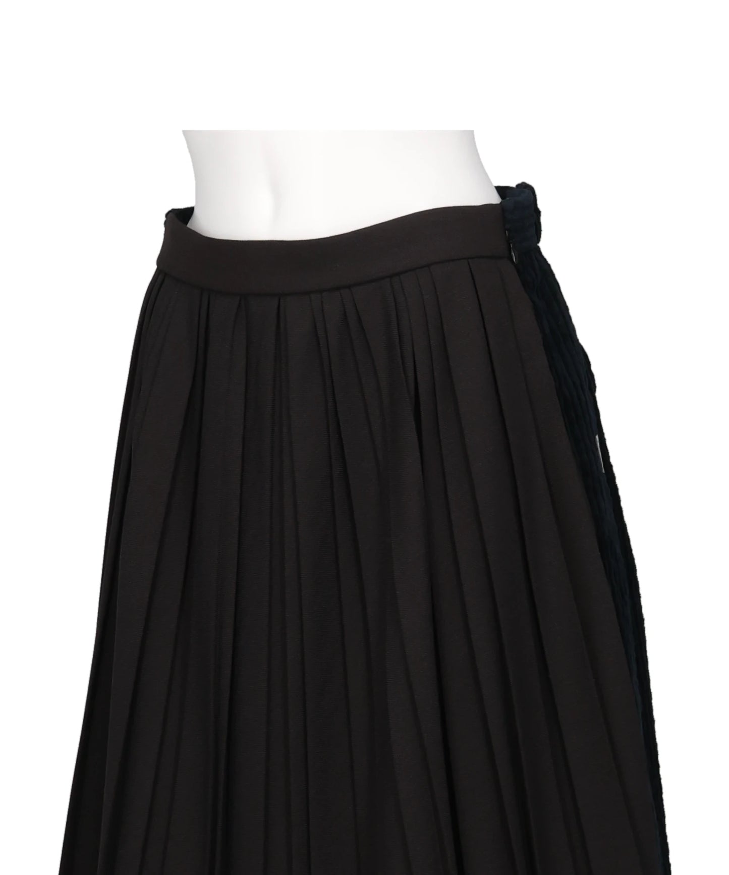 COMBINED PLEATS×CORDUROY SKIRT