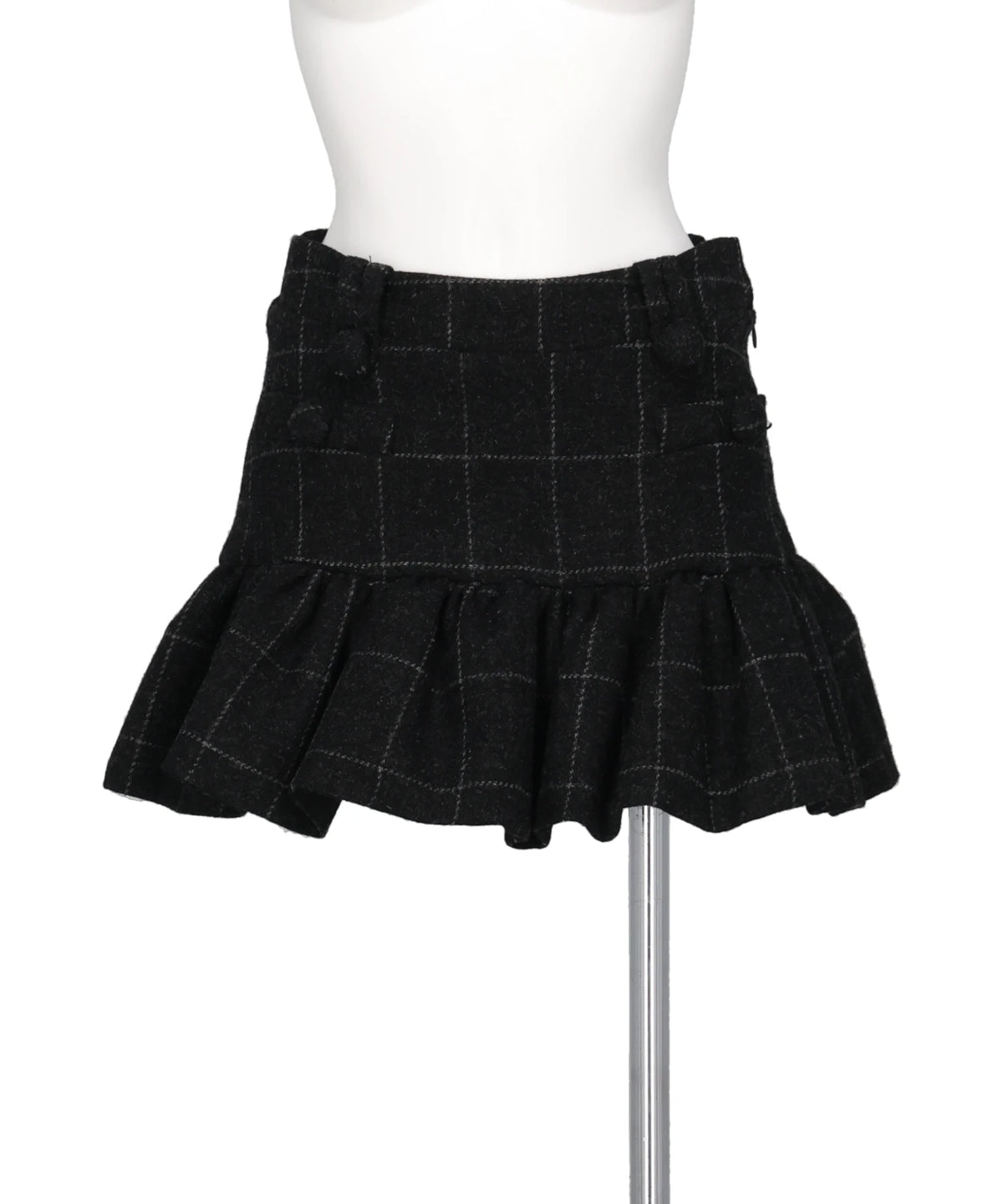 VAQUERA MELTON PEPLUM SKIRT