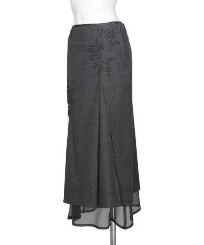 LUPTON WOOL SKIRT
