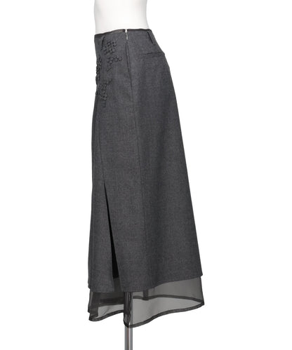 LUPTON WOOL SKIRT