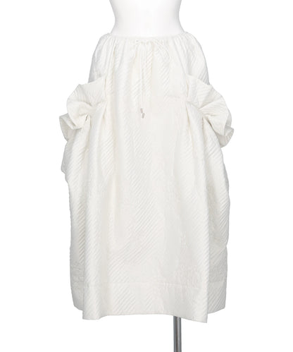 RIV NOBUHIKO(リブ ノブヒコ)CHALCOT DRAPE SKIRT