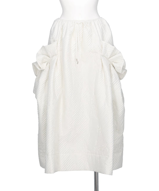 RIV NOBUHIKO(リブ ノブヒコ)CHALCOT DRAPE SKIRT