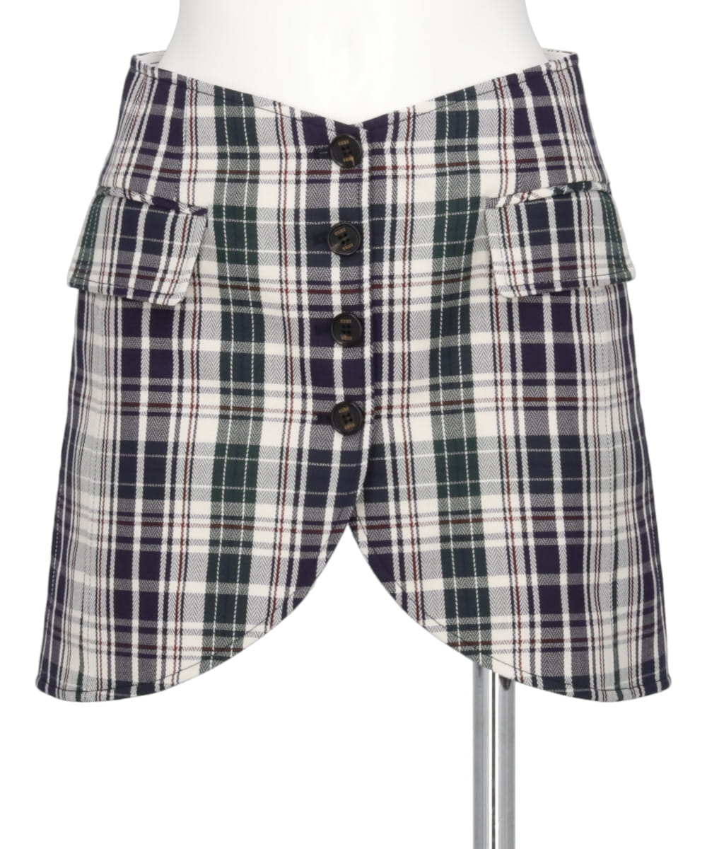 OPEN FRONT SKIRT BELT