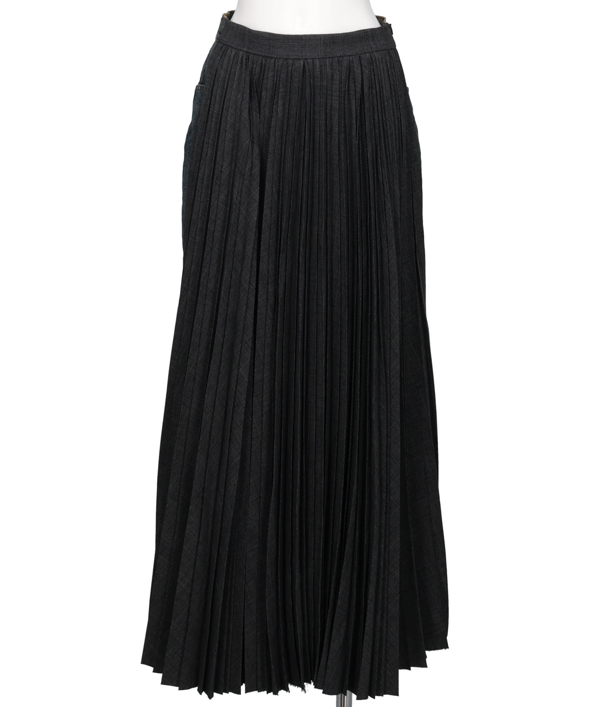 Maison MIHARA YASUHIRO(メゾンミハラヤスヒロ) COMBINED PLEATS×DENIM SKIRT