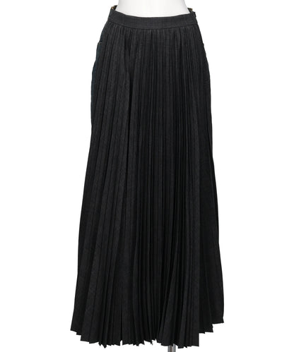 Maison MIHARA YASUHIRO(メゾンミハラヤスヒロ) COMBINED PLEATS×DENIM SKIRT