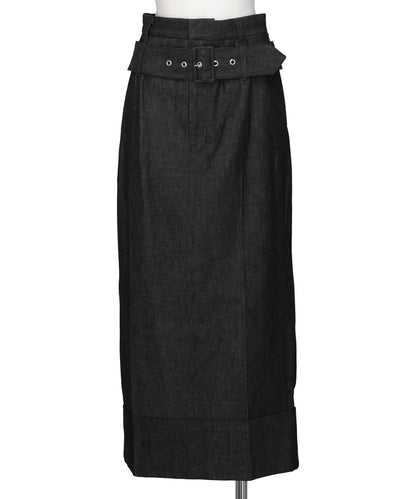 AKIKOAOKI SIS SKIRT DENIM
