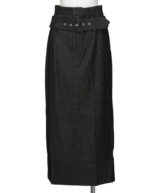 AKIKOAOKI SIS SKIRT DENIM