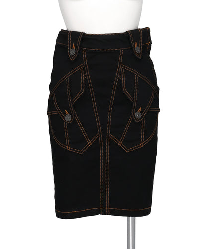 VAQUERA DENIM SKIRT