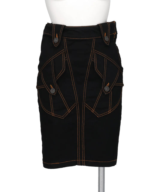 VAQUERA DENIM SKIRT