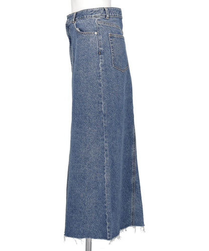 ORGANIC COTTON DENIM SKIRT