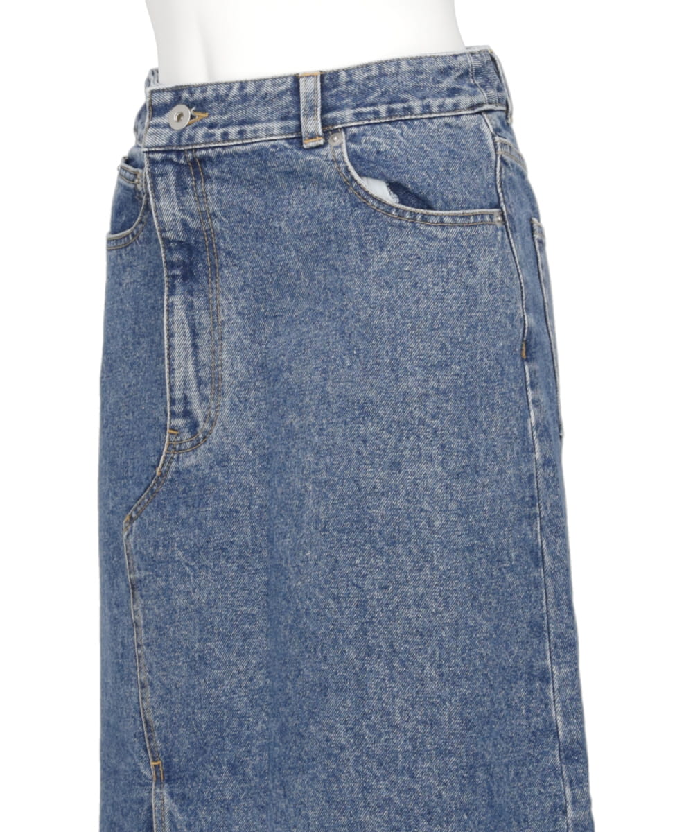 ORGANIC COTTON DENIM SKIRT