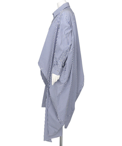 BALL SHIRT ONE PIECE(STRIPE)WHITE×BLUE