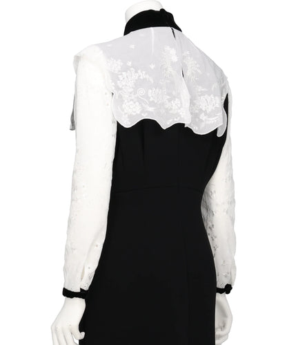 TRIACETATE GEORGETTE EMBROIDERY