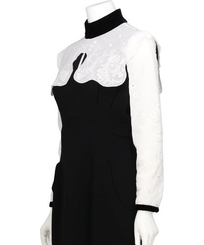 TRIACETATE GEORGETTE EMBROIDERY