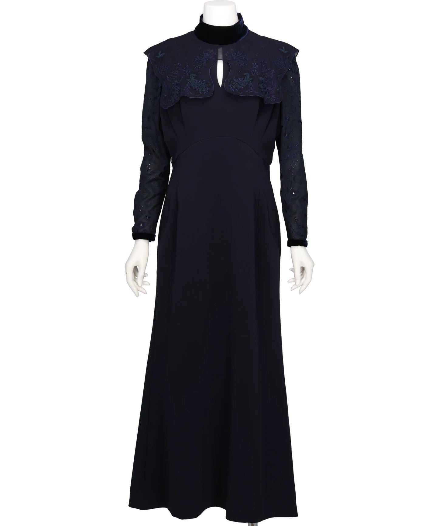 TRIACETATE GEORGETTE EMBROIDERY