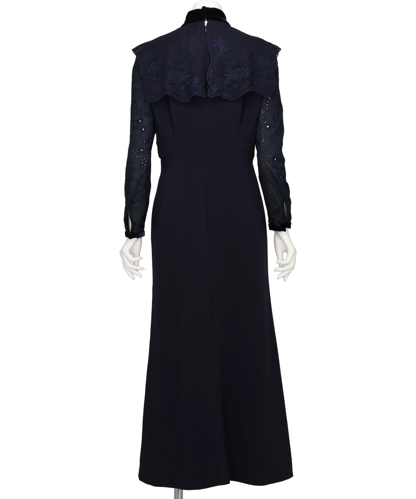 TRIACETATE GEORGETTE EMBROIDERY