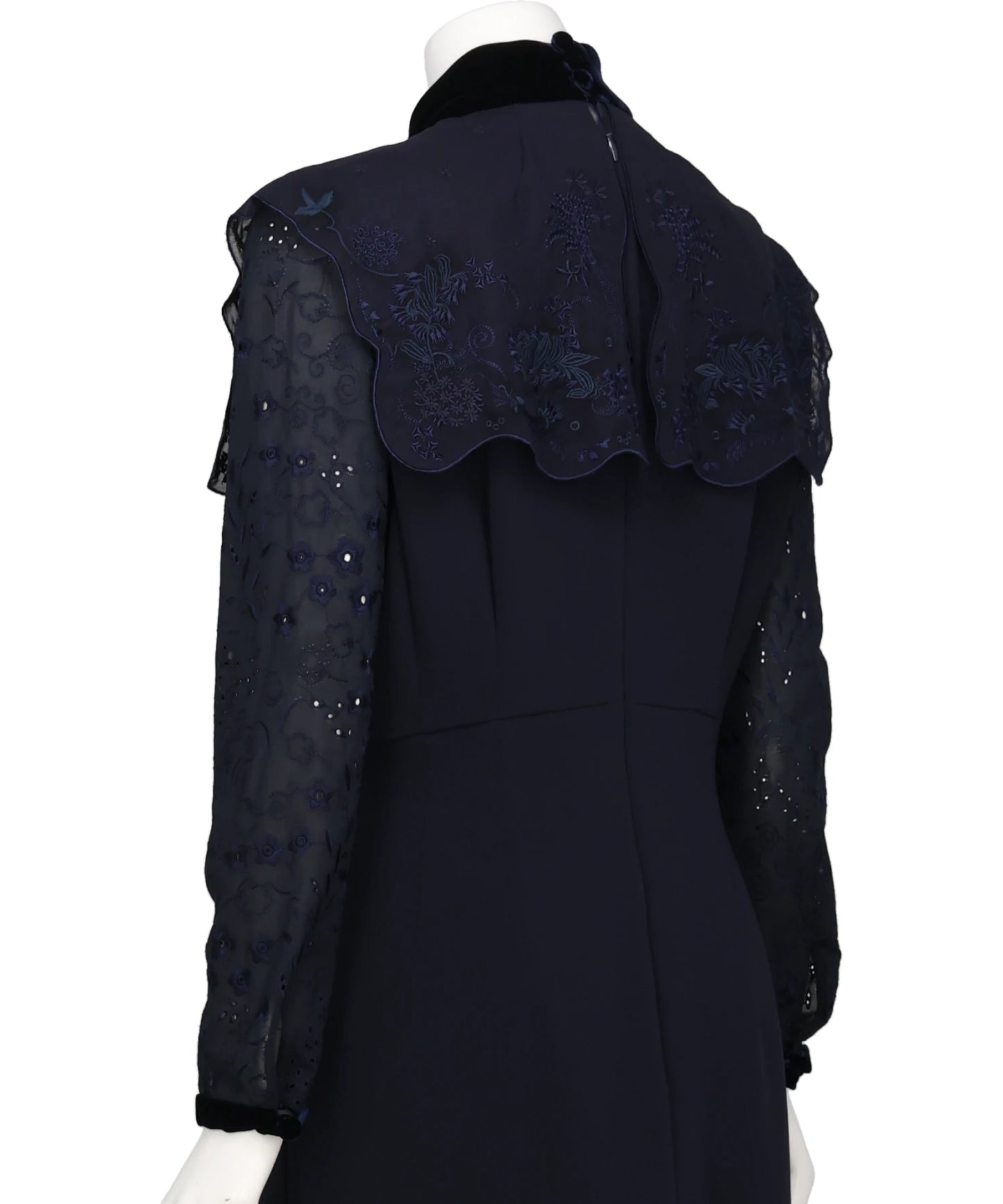 TRIACETATE GEORGETTE EMBROIDERY