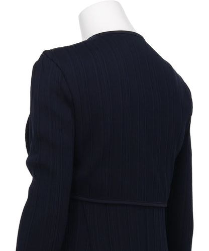 RANDOM RIBBED ORGANIC COTTON 2WAY DRESS