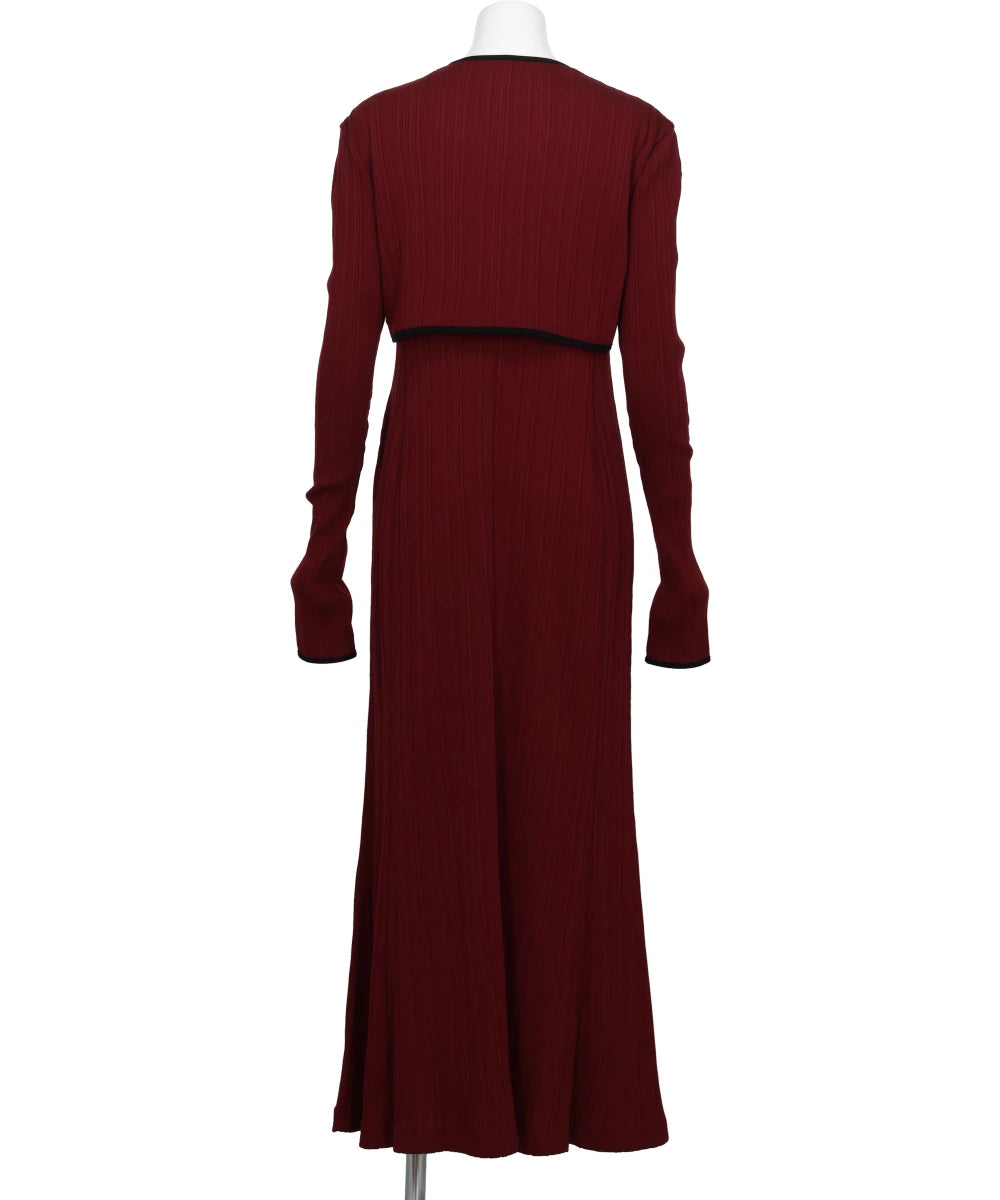 RANDOM RIBBED ORGANIC COTTON 2WAY DRESS – MIDWEST ONLINE STORE RANDOM RIBBED ORGANIC COTTON 2WAY DRESS – MIDWEST ONLINE STORE