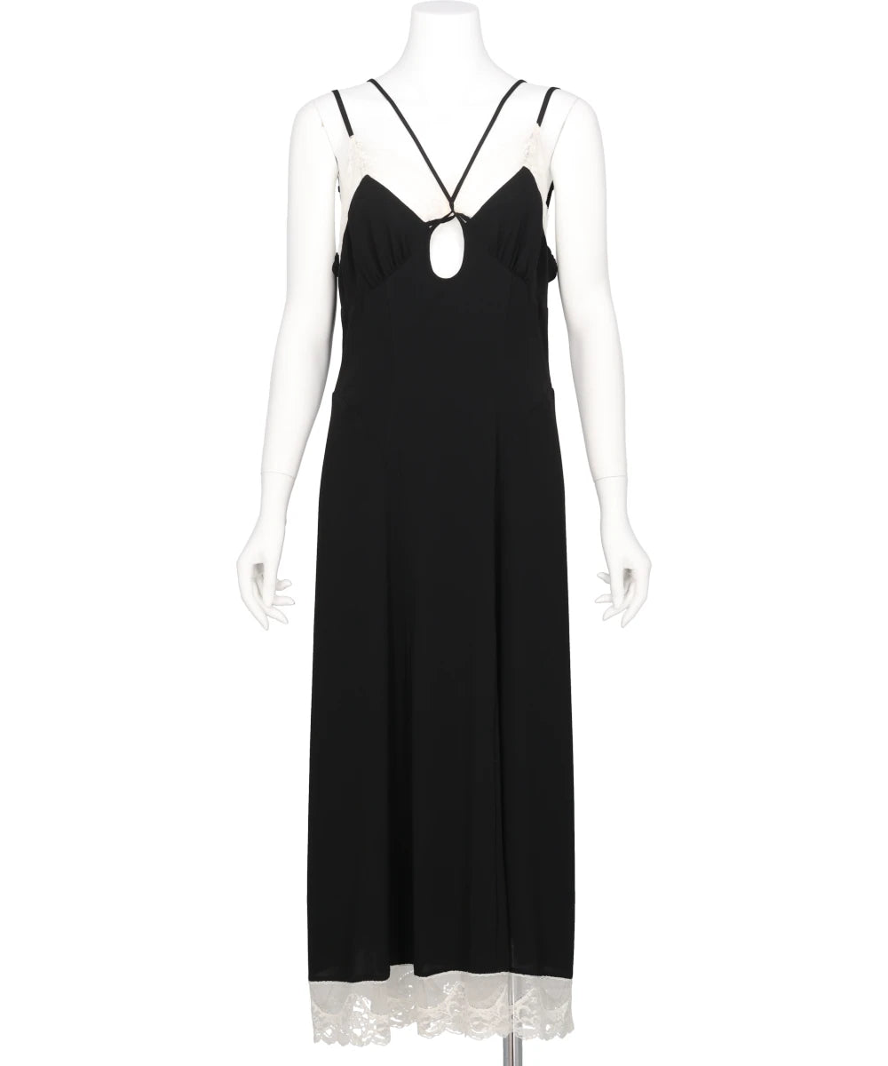 CREPE SLIP DRESS