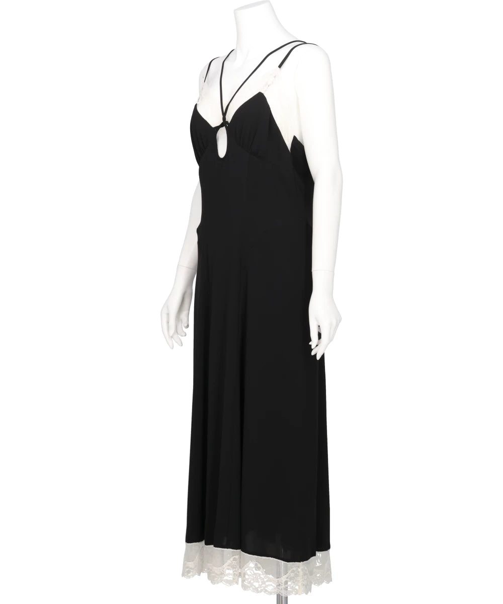 CREPE SLIP DRESS