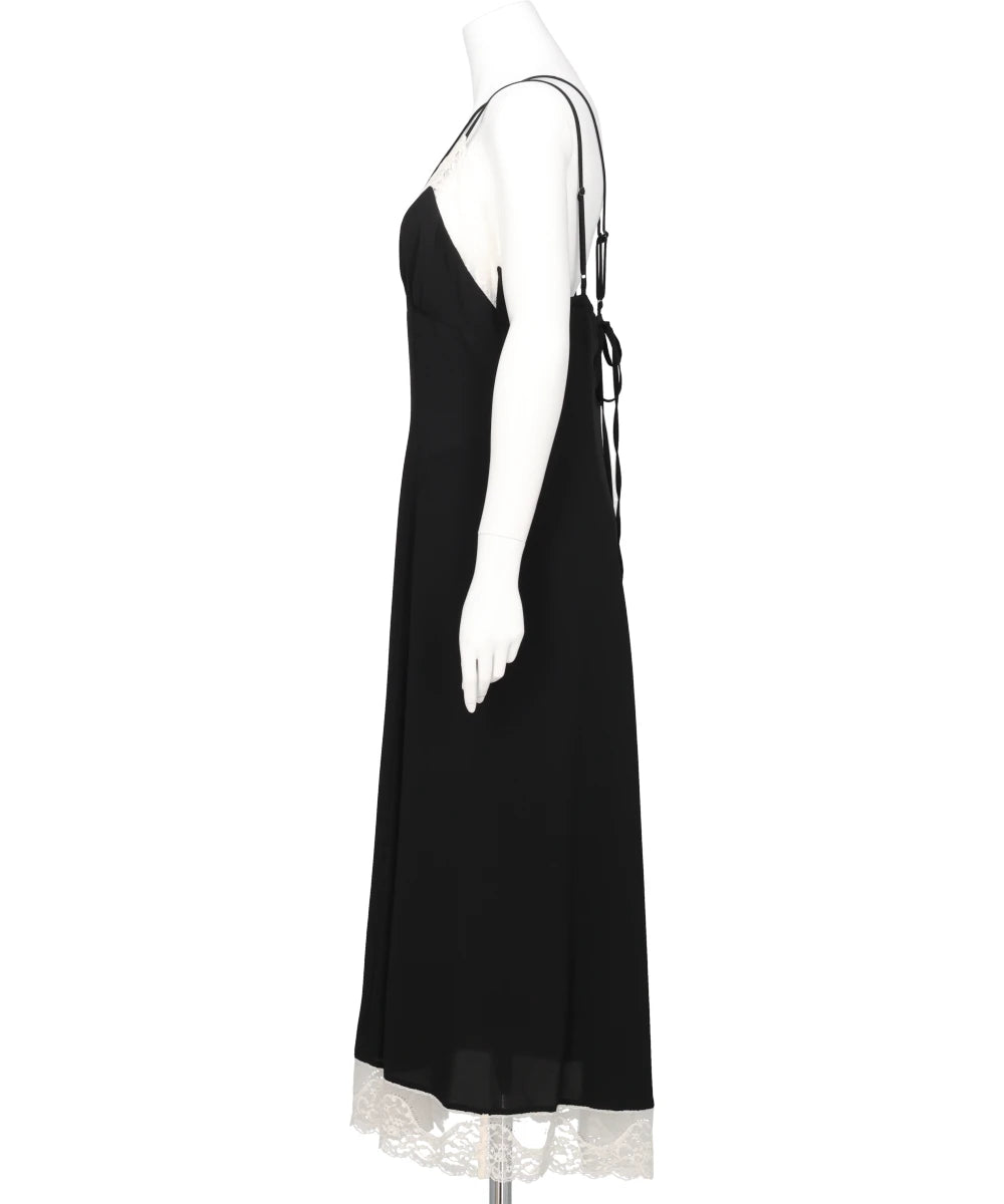 CREPE SLIP DRESS