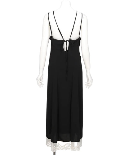 CREPE SLIP DRESS