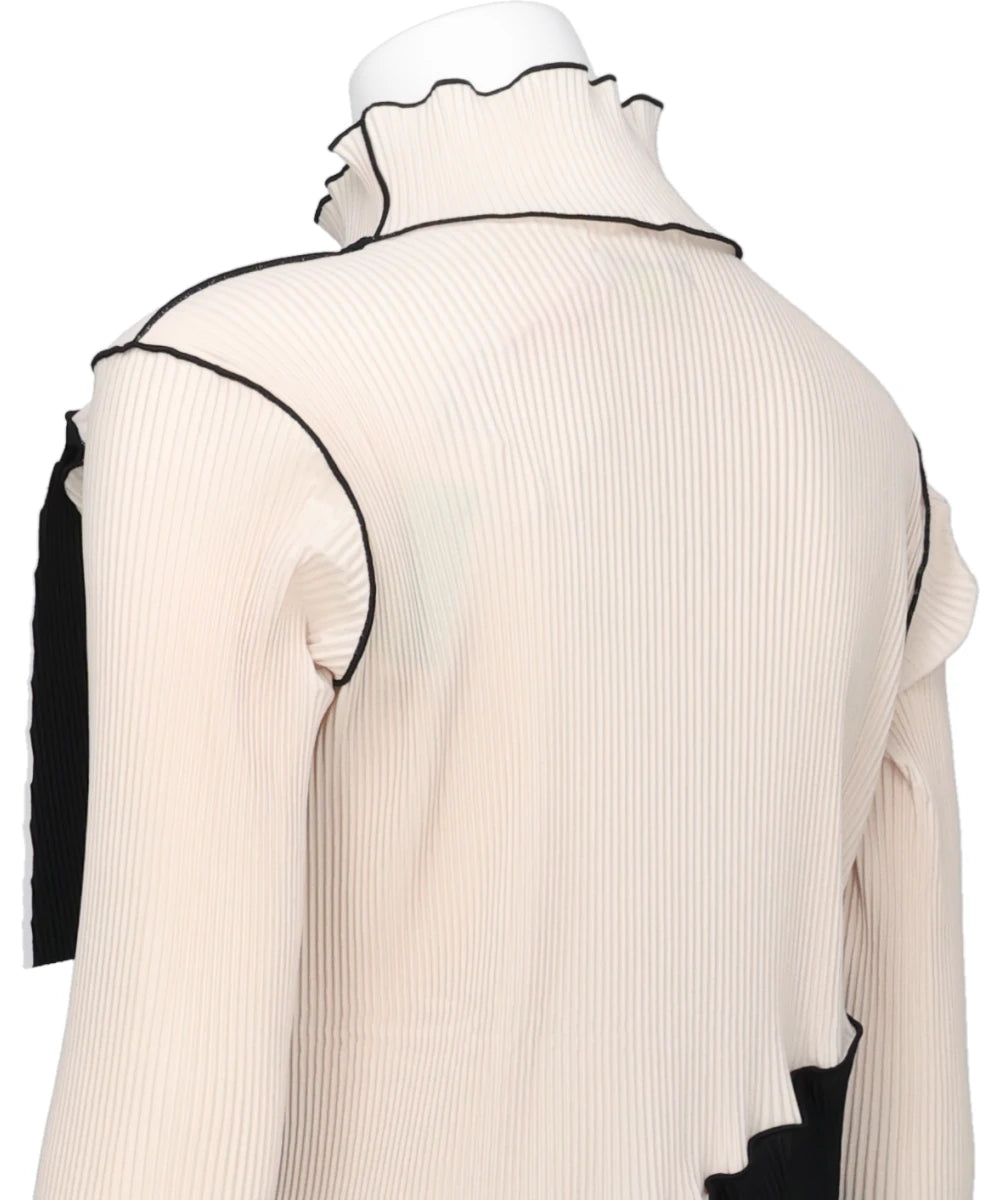 さわ kotohayokozawa】スパイラルウェーブロングスリーブドレス