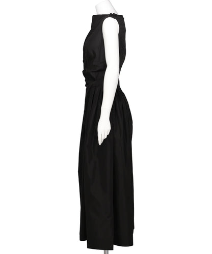 HIP DETAIL DRAPED BIND DRESS