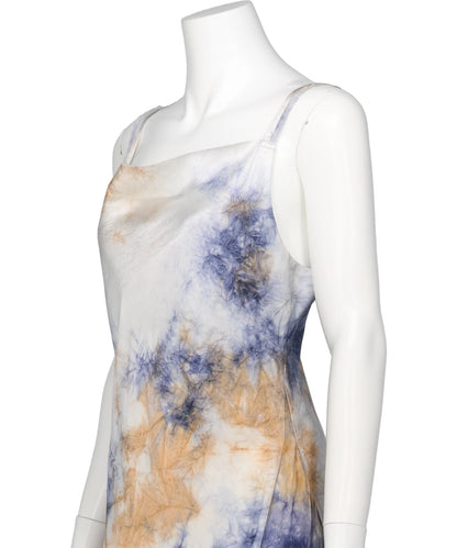 CAMI DRESS - PURPLE ORANGE