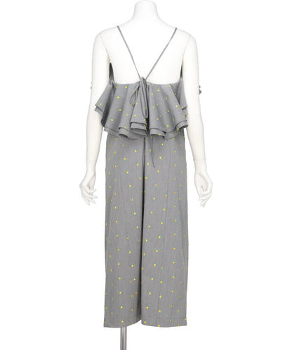 FLOWER EMBROIDERY DRESS