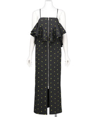 FLOWER EMBROIDERY DRESS