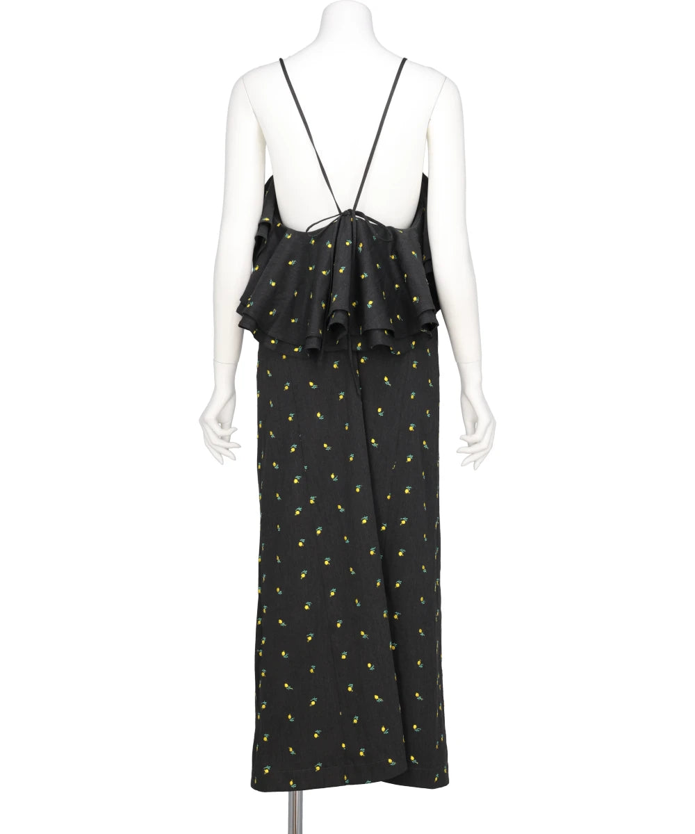 FLOWER EMBROIDERY DRESS