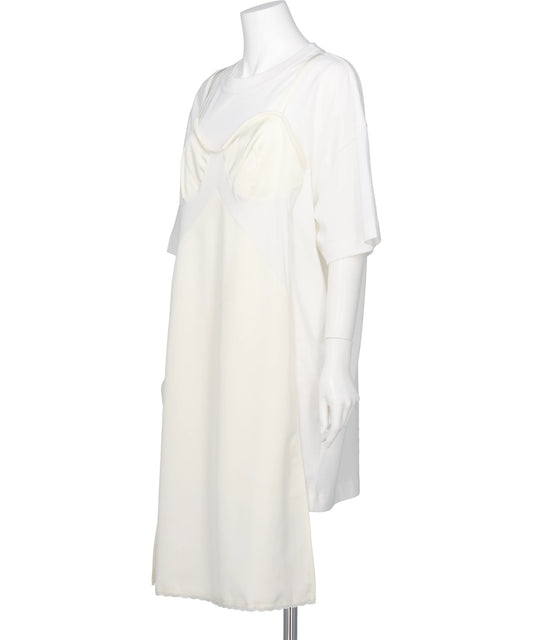 SLIP DRESS TSHIRT KNIT