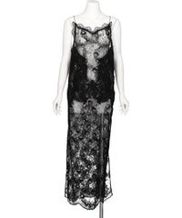 Mame Kurogouchi(マメクロゴウチ) 2026SS RIVERLACE CAMISOLE DRESS MM26SS-DR096