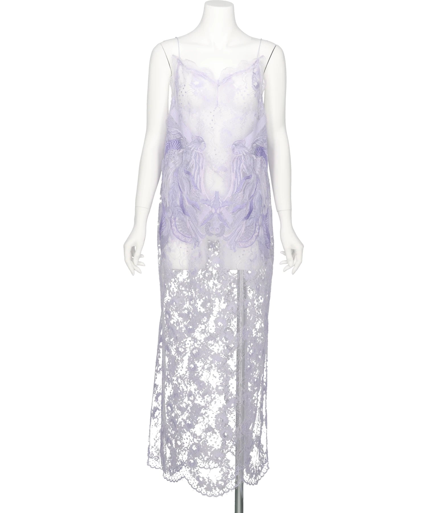 Mame Kurogouchi(マメクロゴウチ) 2026SS RIVERLACE CAMISOLE DRESS MM26SS-DR096