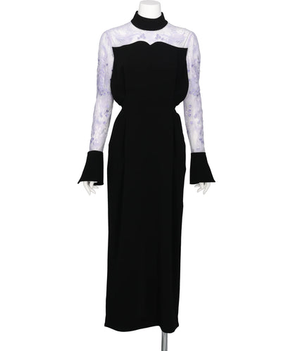 Mame Kurogouchi(マメ クロゴウチ)RIVERLACE SLEEVE CLASSIC DRESS