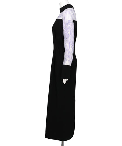 RIVERLACE SLEEVE CLASSIC DRESS