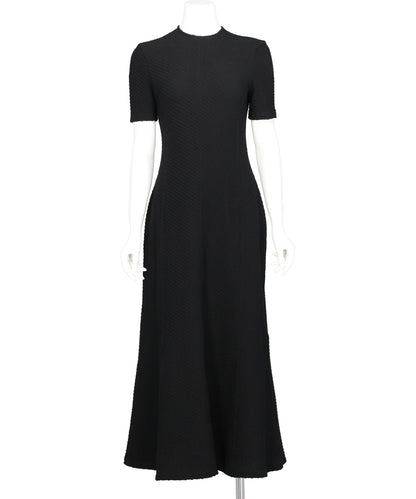 Mame Kurogouchi(マメ クロゴウチ)SHIRRING JERSEY JACQUARD DRESS