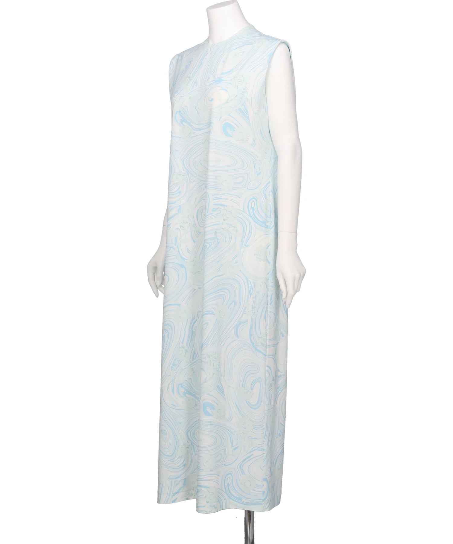 Mame Kurogouchi(マメクロゴウチ) 2026SS MARBLE PRINT JERSEY DRESS