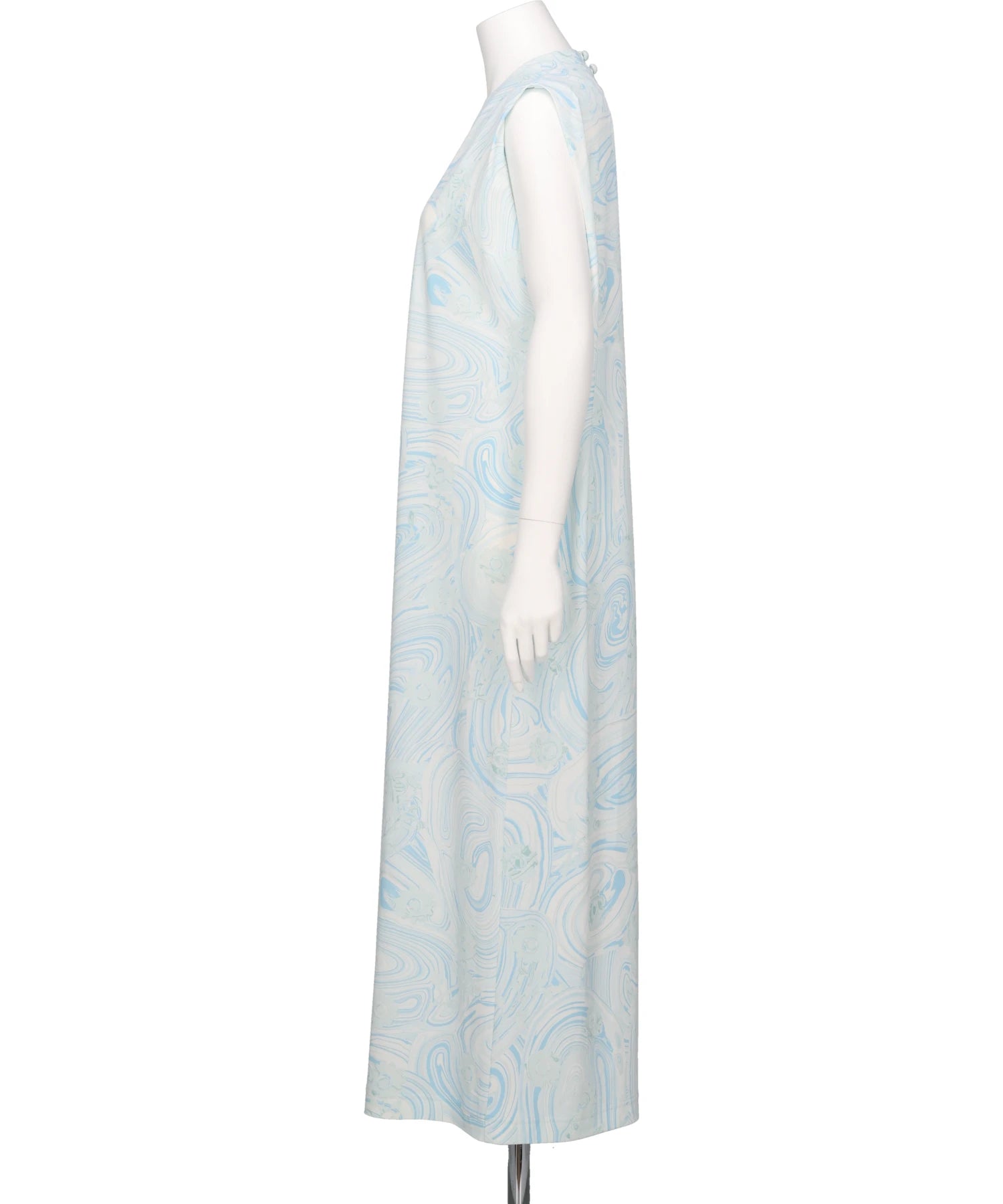 Mame Kurogouchi(マメクロゴウチ) 2026SS MARBLE PRINT JERSEY DRESS