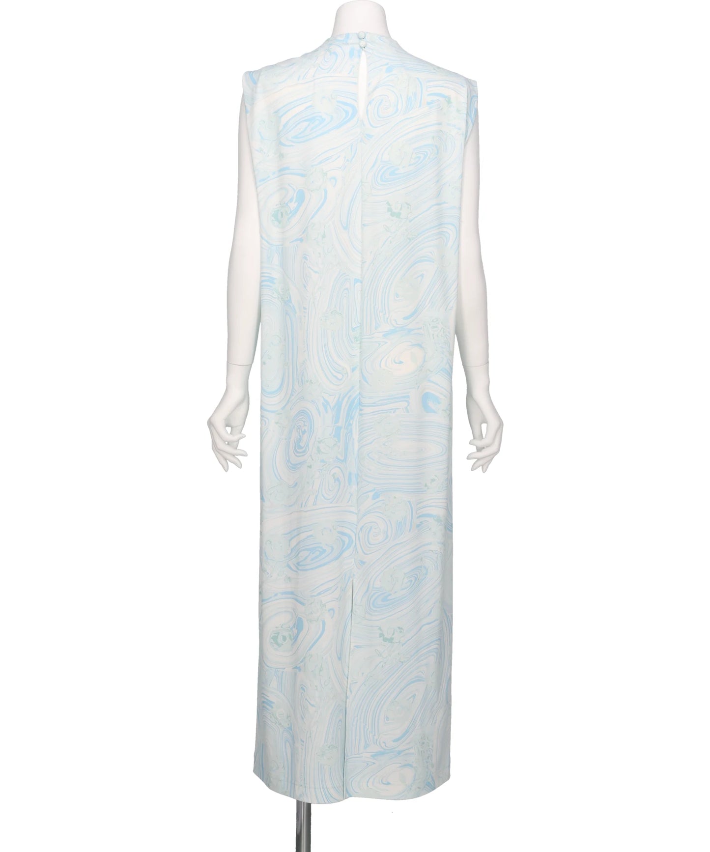 MARBLE PRINT JERSEY DRESS