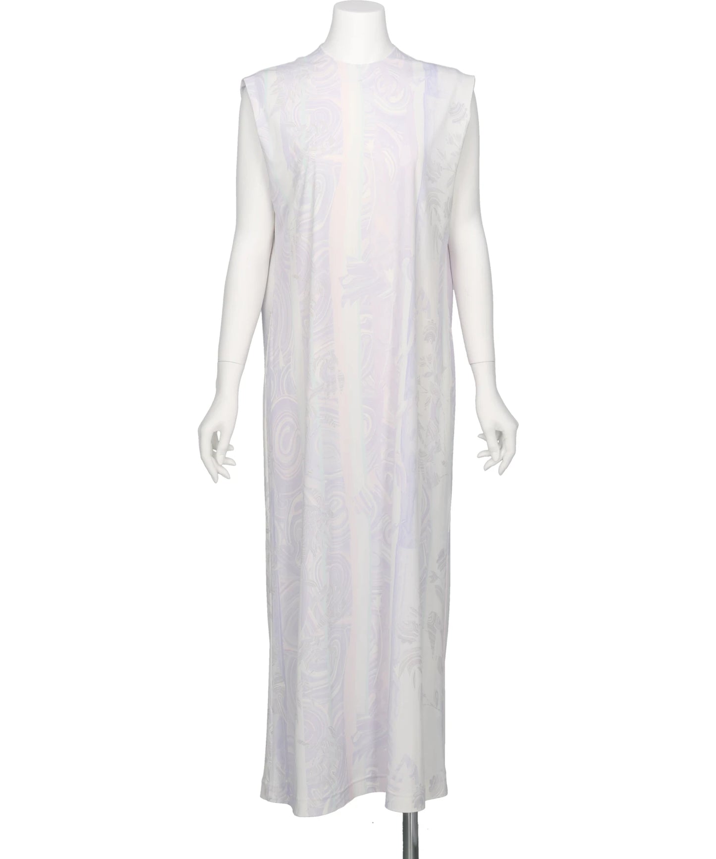 Mame Kurogouchi(マメクロゴウチ) 2026SS MARBLE PRINT JERSEY DRESS MM26SS-JS057